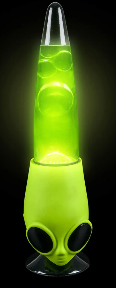 Alien Head Lava Lamp