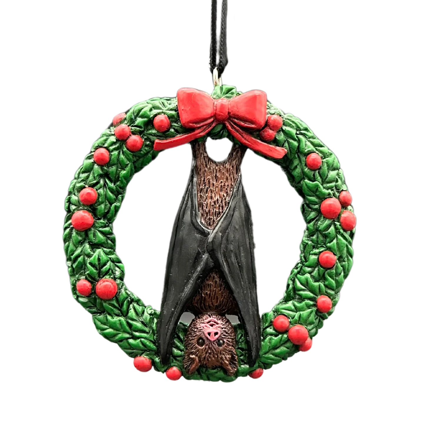 Horror Ornaments - Bat Wreath