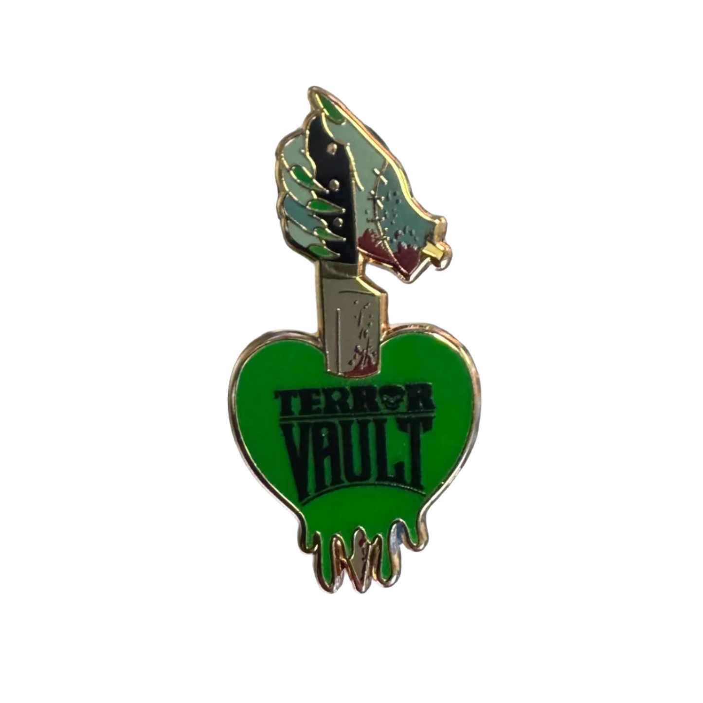 Terror Vault Heart Pin