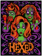 Hexed Black Velvet UV Poster