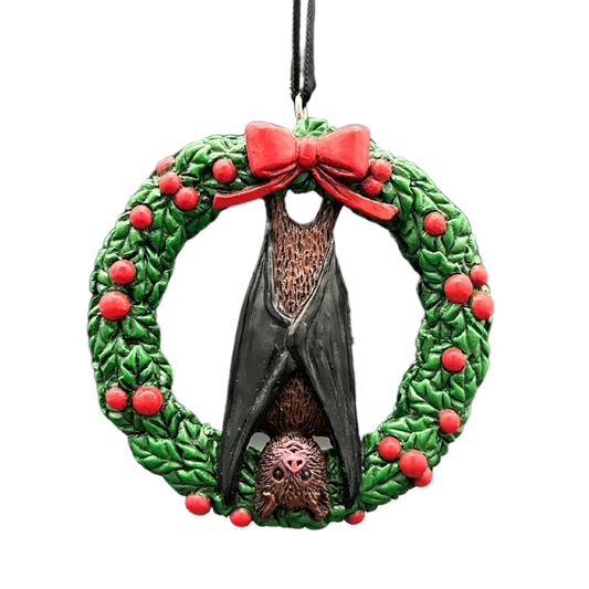 Horror Ornaments - Bat Wreath