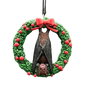 Horror Ornaments - Bat Wreath
